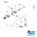 110424-00104 VALVE AND ROCKER ARM GP - parts diagram, item 11 shown - genuine Doosan / Bobcat forklift part