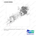 110428-00061 ENGINE & TRANSMISSION ASSY;7TON,55KW,T4 - full parts diagram, item 3 marked - genuine Doosan / Bobcat forklift part