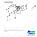 110428-00061 ENGINE & TRANSMISSION ASSY;7TON,55KW,T4 - parts diagram, item 3 shown - genuine Doosan / Bobcat forklift part