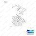 110452-00288A WIRE HARNESS - TIER 4 - full parts diagram, item 1 marked - genuine Doosan / Bobcat forklift part