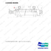 110508-00498 CYLINDER GROUP,FORK - full parts diagram, item 3 marked - genuine Doosan / Bobcat forklift part
