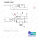 110508-13428 CYLINDER,FORK - parts diagram, item 3 shown - genuine Doosan / Bobcat forklift part