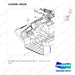 110508-19028 INTERIOR ASSY;T4,81KW,3S,TILTING,7T - parts diagram, item 12 shown - genuine Doosan / Bobcat forklift part