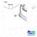 110508-21775 General Assembly - parts diagram, item 1 shown - genuine Doosan / Bobcat forklift part