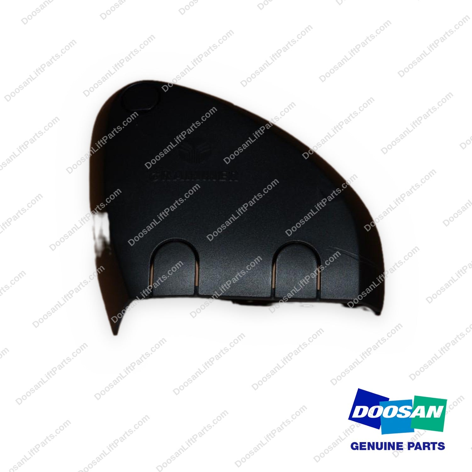 110508-22051 - RH Hinge Cover Seat Cover - OEM Doosan Daewoo Bobcat