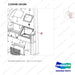 110508-26186 INTERIOR;GROUP,OHG - parts diagram, item 2 shown - genuine Doosan / Bobcat forklift part