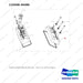 110508-30488 VALVE;COVER GROUP_PSI 4.3L - full parts diagram, item 4 marked - genuine Doosan / Bobcat forklift part