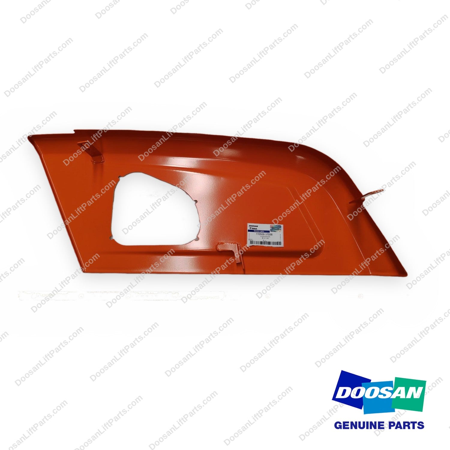 110508-37056 - NX Fuel Cover - OEM Doosan Daewoo Bobcat