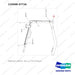 110508-37716 MODULAR CABIN B - full parts diagram, item 1 marked - genuine Doosan / Bobcat forklift part