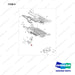 110508-38699 FLOOR PLATE GP;D40S-9 T5 55KW,OVHG - full parts diagram, item 9 marked - genuine Doosan / Bobcat forklift part