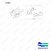 110508-38795 FRAME GROUP_LINES;GC15S-9, INFO LINK - full parts diagram, item 2 marked - genuine Doosan / Bobcat forklift part