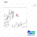 110508-38795 FRAME GROUP_LINES;GC15S-9, INFO LINK - parts diagram, item 2 shown - genuine Doosan / Bobcat forklift part