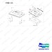 110508-39526 RADIATOR COVER GP;D40S-9 T5 55KW - full parts diagram, item 1-01 marked - genuine Doosan / Bobcat forklift part