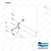 110508-40296 FRAME GP;IN-HOUSE ASSY - parts diagram, item 6 shown - genuine Doosan / Bobcat forklift part