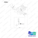 110508-40296 FRAME GP;IN-HOUSE ASSY - full parts diagram, item 6 marked - genuine Doosan / Bobcat forklift part