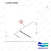 110508-40649 BELLY PLATE GP;SLIO,B25/35X-7 PLUS - parts diagram, item 1 shown - genuine Doosan / Bobcat forklift part