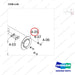 110508-41180 WHEEL AND TIRE;D/SOLID L/SOLID,BOBCAT - parts diagram, item 4-05 shown - genuine Doosan / Bobcat forklift part