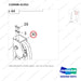 110508-41351 LINE GROUP;FFT ATT(PRI-3WAY) - parts diagram, item 30 shown - genuine Doosan / Bobcat forklift part