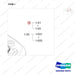 110508-41488 RADIATOR COVER GP;D25S-9 OVHG - parts diagram, item 1 shown - genuine Doosan / Bobcat forklift part