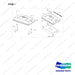 110508-41900 RADIATOR COVER GP;D40S-9 T5 55KW - full parts diagram, item 1 marked - genuine Doosan / Bobcat forklift part
