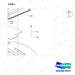 110508-42108 COVER GROUP;RADIATOR HOOD (STD) - parts diagram, item 1 shown - genuine Doosan / Bobcat forklift part