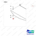 110513-03169 UNDER PROTECT PLATE GP;STEEL,D80S-9 - parts diagram, item 1 shown - genuine Doosan / Bobcat forklift part