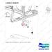 110517-01073 CABIN ASSY;T4,55KW,2S - parts diagram, item 21 shown - genuine Doosan / Bobcat forklift part