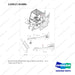 110517-01085 NON-TILTING,OPERATOR CELL;ODB,D110/160,C - full parts diagram, item 1 marked - genuine Doosan / Bobcat forklift part
