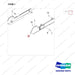 110517-02785 SIDE PANEL GP W/O PCP - parts diagram, item 1 shown - genuine Doosan / Bobcat forklift part