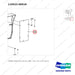 110522-00018 FRAME GROUP;D110/130, ODB - parts diagram, item 34 shown - genuine Doosan / Bobcat forklift part