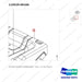 110529-00166 OPTION-SOUND SUPPRESSION - parts diagram, item 1 shown - genuine Doosan / Bobcat forklift part