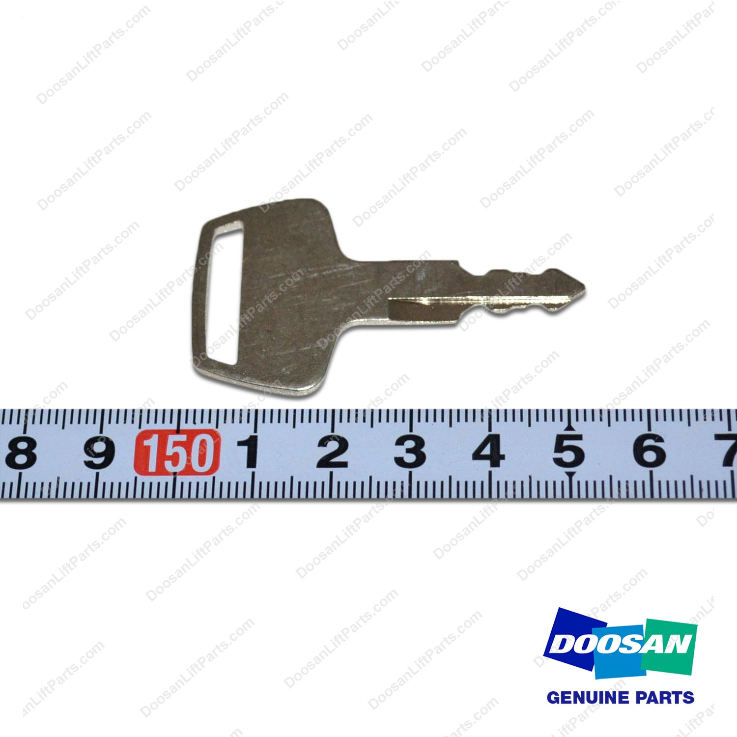 Key,DOOR;D70S-5(Handle P# 220206-00005) - Doosan Forklift Part 110702-00005