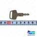 Key,DOOR;D70S-5(Handle P# 220206-00005) - Doosan Forklift Part 110702-00005