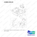110801-00119 CH/OV AR;BATT.SIDE LIFT IN OUT,B16/20X - full parts diagram, item 2-021 marked - genuine Doosan / Bobcat forklift part