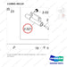 110801-00119 CH/OV AR;BATT.SIDE LIFT IN OUT,B16/20X - parts diagram, item 2-021 shown - genuine Doosan / Bobcat forklift part