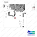 110901-00274 TRANSMISSION ASSY;TC HOUSING SUB - parts diagram, item 23 shown - genuine Doosan / Bobcat forklift part