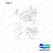 110901-00334 FRAME GROUP;D90,FS,LEYE,DS,BOBCAT - full parts diagram, item 14 marked - genuine Doosan / Bobcat forklift part