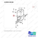 110902-00160 LINE GROUP;COOLANT - parts diagram, item 4 shown - genuine Doosan / Bobcat forklift part
