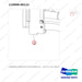 110909-00115 CARRIAGE GROUP;FFT,ISFP,W1020,CL2 - parts diagram, item 3 shown - genuine Doosan / Bobcat forklift part