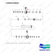 110910-00043 Cylinder Ass'Y-3.0 Ton - full parts diagram, item 8 marked - genuine Doosan / Bobcat forklift part