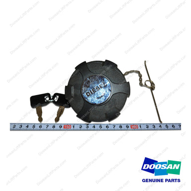 Cap Assy;fuel W/ Keys - Doosan Forklift Part 110910-00205
