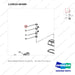 110910-00389 BASE ENGINE GROUP_01;GM3.0L - parts diagram, item 96 shown - genuine Doosan / Bobcat forklift part