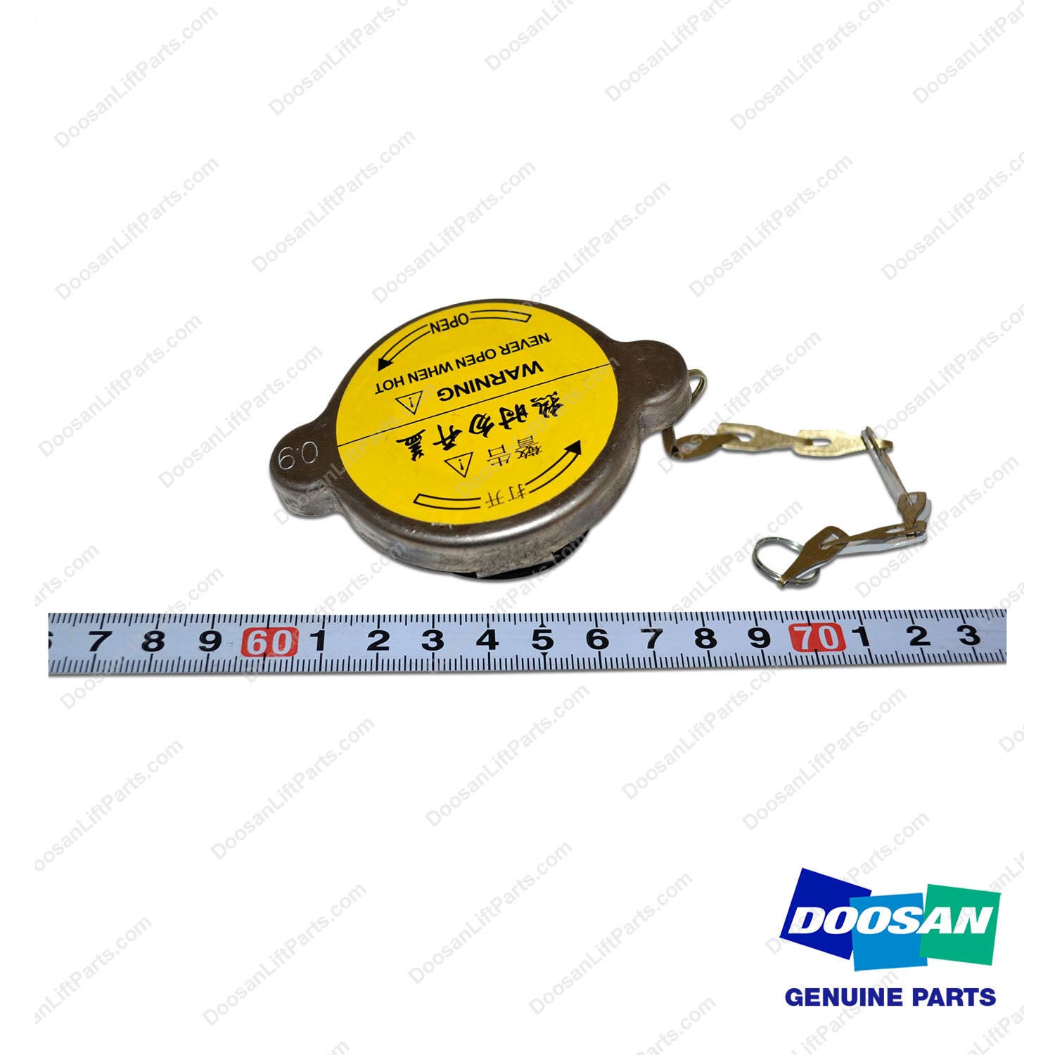 Cap;radiator - Doosan Forklift Part 110910-00913