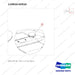 110910-02910 RAIN CAP GP - parts diagram, item 1 shown - genuine Doosan / Bobcat forklift part