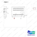 110913-00337 Charger Ass'y- Aluminium  - 3P-AC 220 Volt, 460AH-60Hz, Non  - parts diagram, item 11 shown - genuine Doosan / Bobcat forklift part