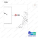 110921-05134 MUD GUARD;DOUBLE TIRE - parts diagram, item 4 shown - genuine Doosan / Bobcat forklift part