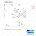 110921-05421 MOUNT GROUP;RELAY,FF - parts diagram, item 13 shown - genuine Doosan / Bobcat forklift part