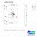 110922-01028 MOUNTING GP;TILT&WIRING,BASIC - parts diagram, item 1 shown - genuine Doosan / Bobcat forklift part
