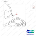 110922-01930 DIPSTICK GP - parts diagram, item 1 shown - genuine Doosan / Bobcat forklift part