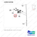 110925-00768 CABIN,MODULAR;REAR - parts diagram, item 23 shown - genuine Doosan / Bobcat forklift part